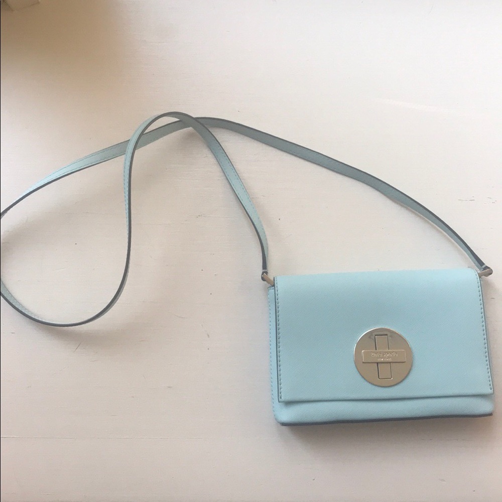 Blue Kate Spade Crossbody Purse
